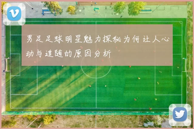 男足足球明星魅力探秘为何让人心动与追随的原因分析