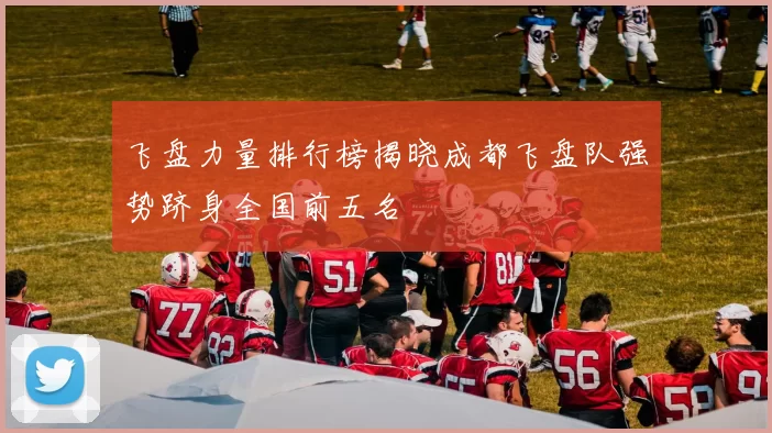 飞盘力量排行榜揭晓成都飞盘队强势跻身全国前五名