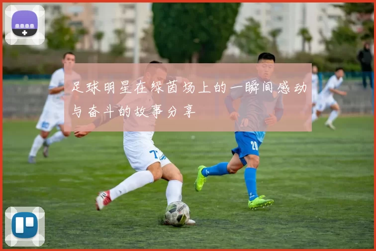 足球明星在绿茵场上的一瞬间感动与奋斗的故事分享