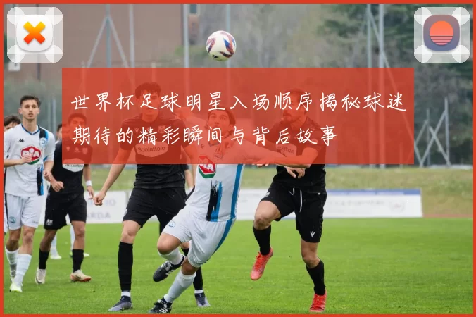 世界杯足球明星入场顺序揭秘球迷期待的精彩瞬间与背后故事