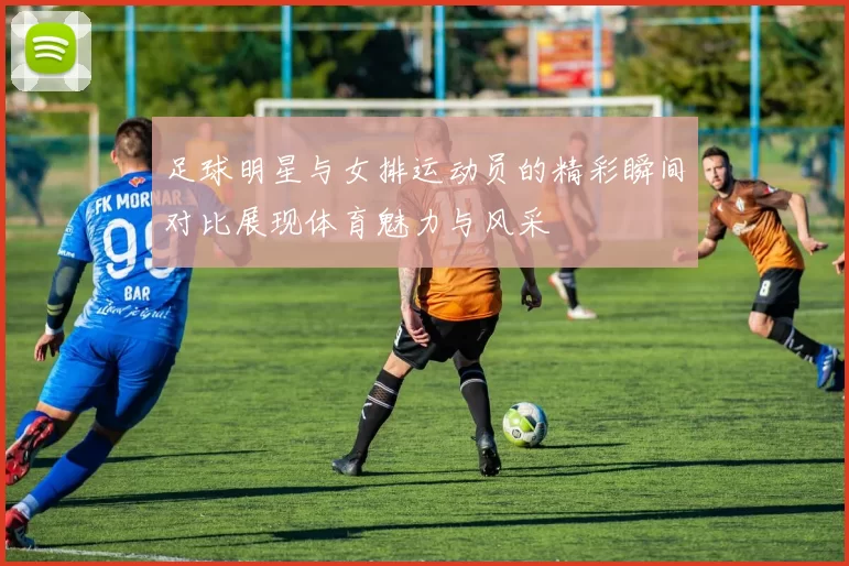 足球明星与女排运动员的精彩瞬间对比展现体育魅力与风采